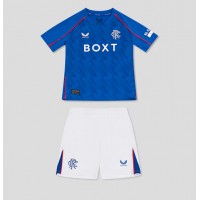 Maglie da calcio Rangers Prima Maglia Bambino 2024-25 Manica Corta (+ Pantaloni corti)